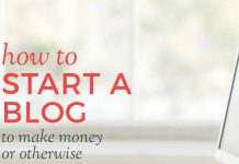 Start a Blog
